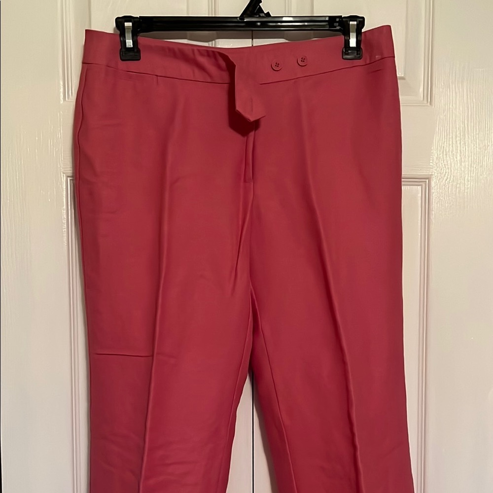Emma James Pink Structured Trousers